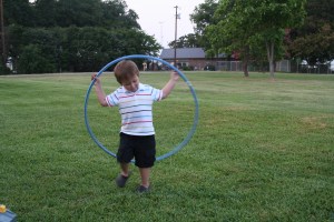 Trying his hand at it